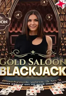 Gold Saloon Blackjack bij WildRobin